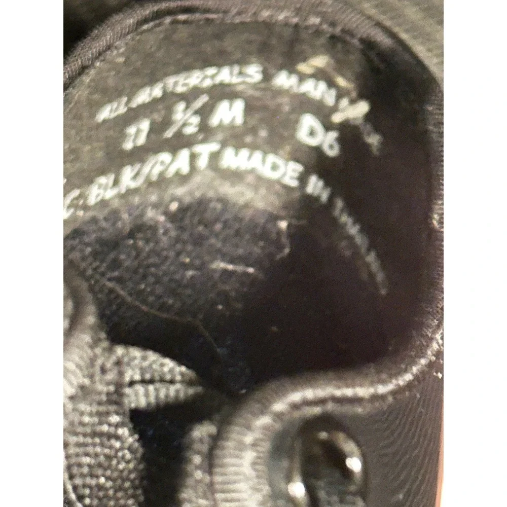 Capezio‎ Kids Black Patent Tap Shoes Size 11.5 M